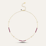 Vintage Semi Precious Stone Necklace