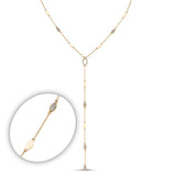 Marquise Choker Drop Chain Lariette
