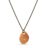 Asymetric Evil Eye Nugget Necklace