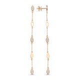 Marquis Drop Chain Earring
