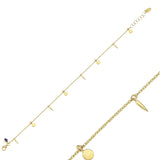 Dagger and Bolt Necklace