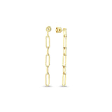 Medium Hairpin Chain Earring