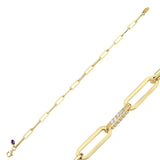 Hairpin Thick Chain Link Bracelet