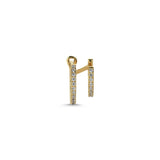 Double Hoop Single Piercing Earring