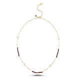 Vintage Semi Precious Stone Necklace