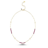 Vintage Semi Precious Stone Necklace