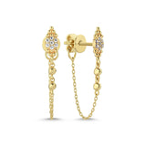 Hindi Bubble Drop Chain Stud