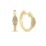 Hindi Pearl Earring Set