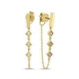 Hindi Drop Chain Stud Set