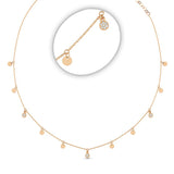 Pave Gypsy Glam Necklace