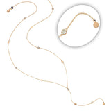 Extra Long Shakira Pave 5 Plate Lariette