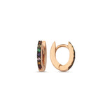 Oval Hoop Earring