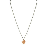 Asymetric Evil Eye Nugget Necklace