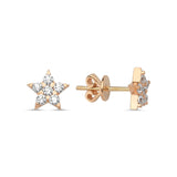 Large Pave Shooting Star Stud