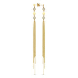Pave Shakira Tassle Earring