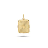 Rectangular Vintage Medallion