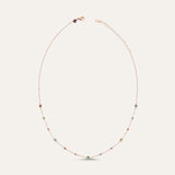 Rainbow Pebble Choker