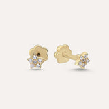 Mini Star Screw Back Stud