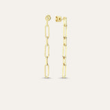 Medium Hairpin Chain Earring