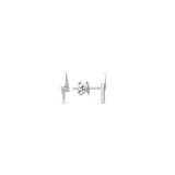 Lightning Bolt Stud Earring