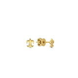 Mini Fleur De Lis Stud