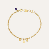 3 Charms bracelet