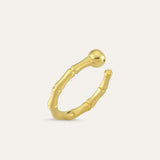 Bamboo Cuff Earring