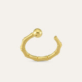 Bamboo Cuff Earring