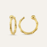 Bamboo Cuff Earring