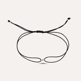 Evil Eye Cord Bracelet and Diamond Cord Bracelet Set