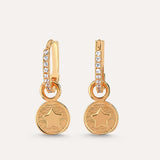 Star Round Ear Charm