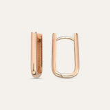 Gabrielle Rectangular Hoop
