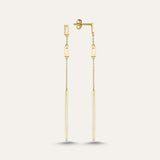 Drop Stick Long Earring