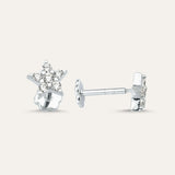 Large Star Flat Back Stud