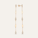 Marquis Drop Chain Earring