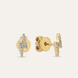 Mini Lightning Bolt Stud Earring