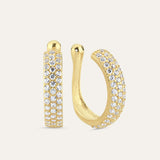 Multi Pave Wide Cuff