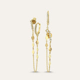 Micro Hoop and Stud Double Earring