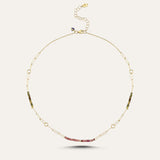 Vintage Semi Precious Stone Necklace