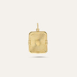 Rectangular Vintage Medallion