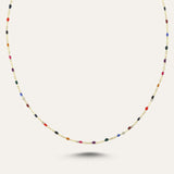 Rainbow Dot Necklaces