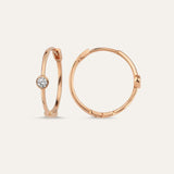Single Stone Midi Ear Hoop