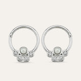 Stone and Pearl Hindi Hoop