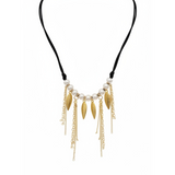 Feather and Tassel Choker
