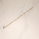 Gold-Filled Hairpin Thick Chain Link Bracelet