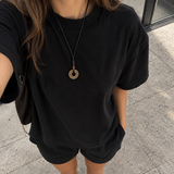 Adjustable Mondial Pendant necklace