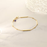 Gold-Filled Single Sticks and Stones Bracelet