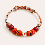 Coloured Cord Bracelet Stackers