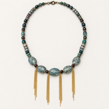 Chunky Multi Tassel Necklace