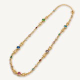 Multicolor Horsebit Necklace